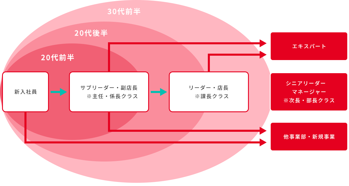 早期キャリアアップ