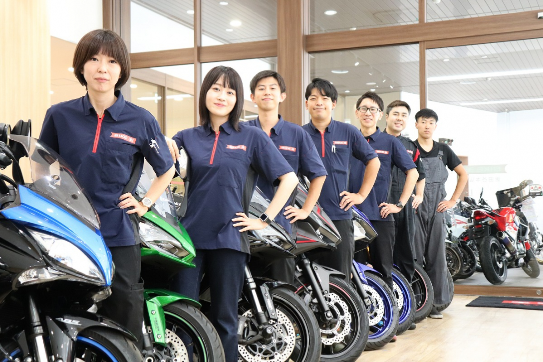 【バイク王 各店】販売・商品化作業補助スタッフ